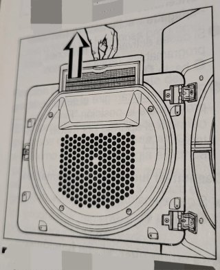 Filtro pelusas secadora Miele