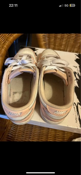 Nike Dunk Low Rosa Bianco