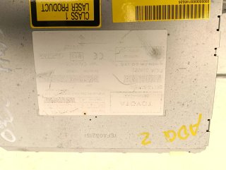 Sistema audio / radio cd TOYOTA PRIUS (ZVW30)