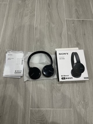 Auriculares Bluetooth Sony WH-CH500 Negros