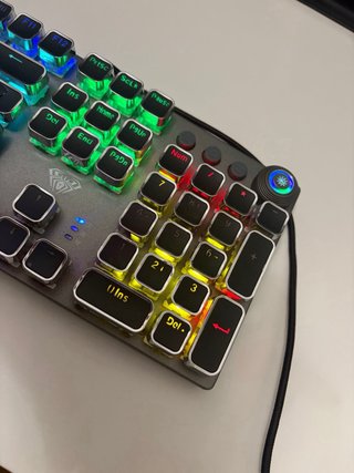 Teclado Aula RGB Gaming Retroiluminado