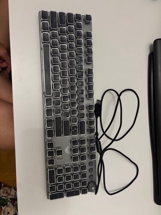 Teclado Aula RGB Gaming Retroiluminado