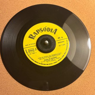 Disco 45 RPM José de Sousa - Verde Vinho