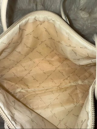 Bolso Balenciaga Beige/Blanco