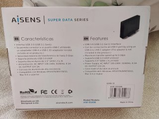 Aisens Super Data Series Caja Disco Duro 3.5