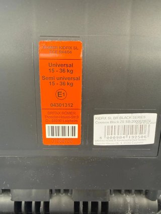Silla coche Britax Römer Isofix + protector asient