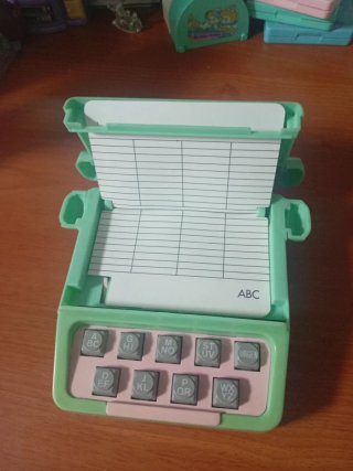 Agenda teléfonica automática maquina escribir Vint