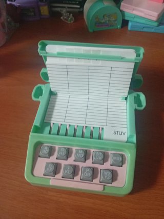 Agenda teléfonica automática maquina escribir Vint