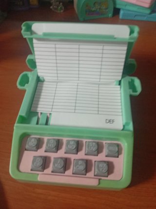 Agenda teléfonica automática maquina escribir Vint