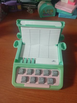 Agenda teléfonica automática maquina escribir Vint