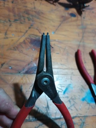 Alicates Wurth para Circlips