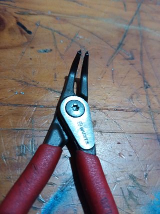 Alicates Wurth para Circlips
