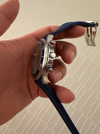 Seamaster Diver 300M Cronógrafo Azul