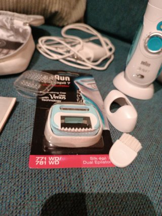 Depiladora Braun Silk-épil 7 Dual Epilator
