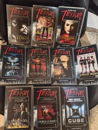 10 Películas VHS de Terror y Suspense