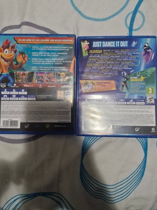 PS4: Crash Bandicoot 4 y Just Dance 2022