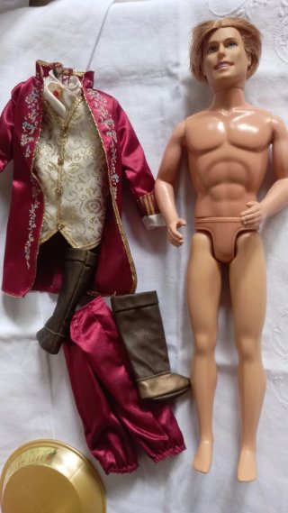 Ken Vintage con Abito da principe