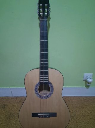 Guitarra Clásica Madera Natural