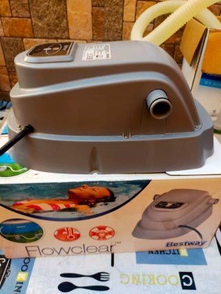 Depuradora y calentador piscina Carrefour RX 600