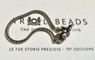 Bracciale Trollbeads chiusura Spirito Natalizio
