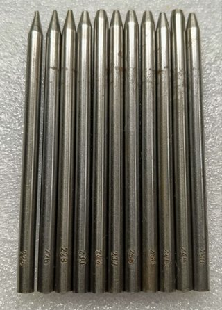 Potenza Bergeon 5285 B (32 Punzones + 5 Estacas)