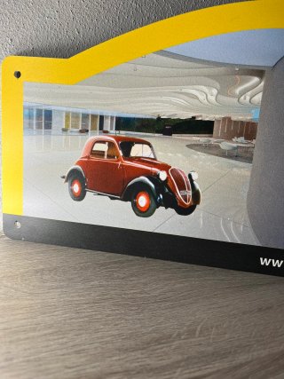 Targhetta Evento Auto Storiche Fiat