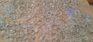 Lágrimas de cristal para lámparas
