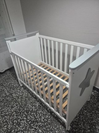 Cuna Micuna Blanca con Estrella