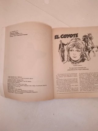 Lote 2 Cómics El Coyote Nº 0 y Nº 1 EdicionesForum