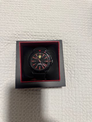 Reloj Ferrari Forza Evo Negro/Rojo