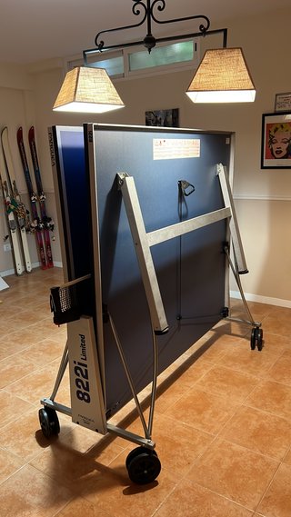 Mesa Ping Pong Plegable medidas  Reglamentarias