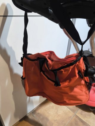 Triciclo infantil rojo