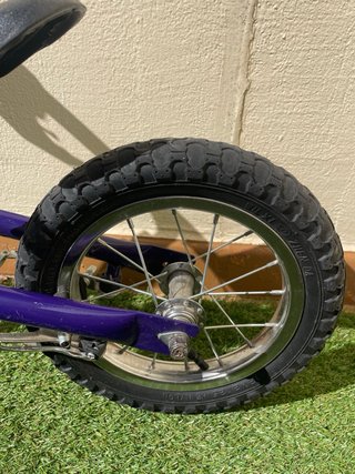 Bici sin pedales B Pro morada