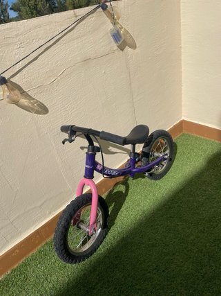 Bici sin pedales B Pro morada