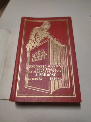 2000 procedimientos industriales. Formoso 1944