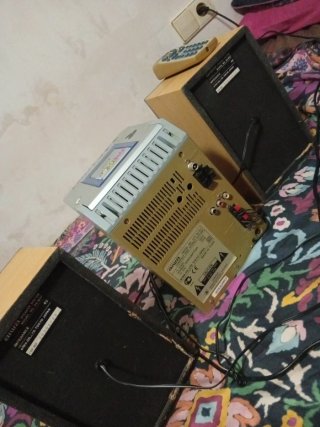 Minicadena Aiwa CD y Cassette - Piezas