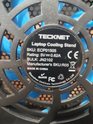 Base Refrigeradora Portátil Tecknet RGB
