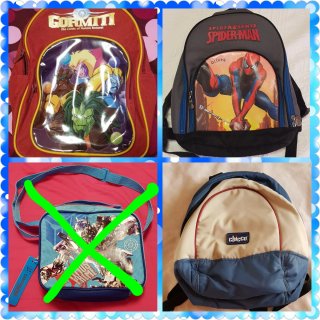 Mochilas variadas