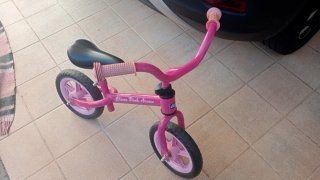 Bicicleta sin pedales Chicco Pink Arrow