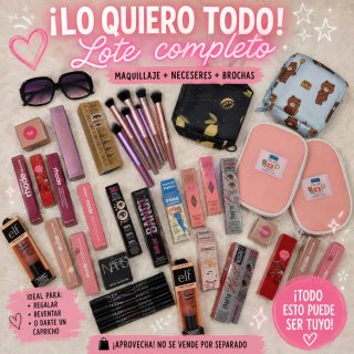 Lote Maquillaje y Neceser Completo