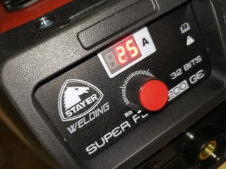 Soldadura Stayer de electrodo 200A