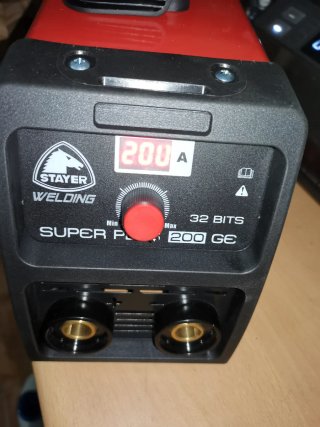 Soldadura Stayer de electrodo 200A