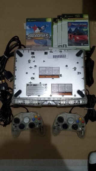 Xbox Clásica Edición Cristal Transparente