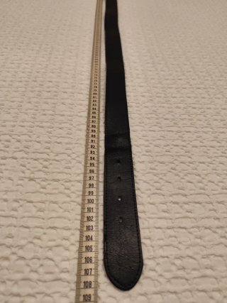 Cinturón Quiksilver talla M Negro Hebilla Metálica