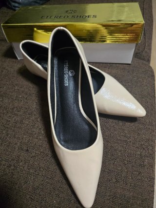 Balerinas ETÉREO SHOES Beige Talla 37