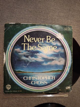 Christopher Cross: lote 4 vinilos single 7" 45 rpm