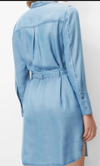 Vestido camisero Marc O'Polo azul