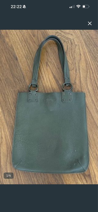 Bolso de Hombro Verde Mujer