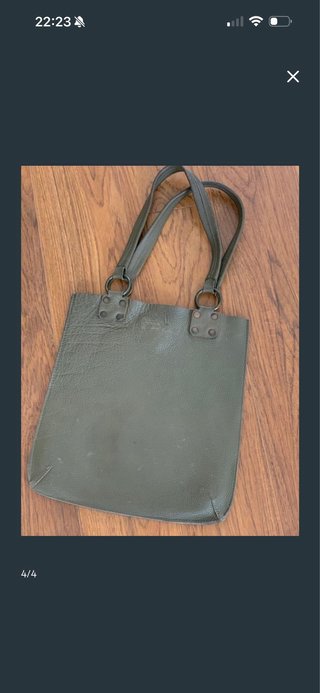 Bolso de Hombro Verde Mujer