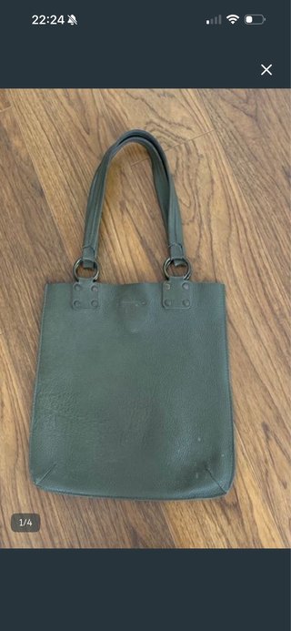 Bolso de Hombro Verde Mujer